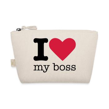 I Love My Boss - Trousse biologique - nature - Devant