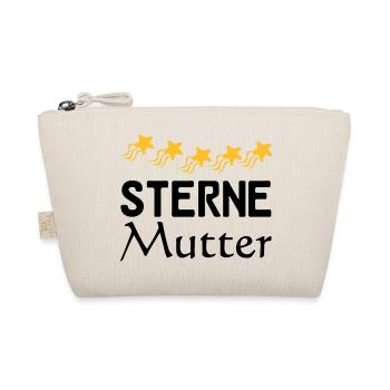 Sterne Mutter Mama Muttertag Familie Geschenk - Bio-Täschchen - Natur - Vorne