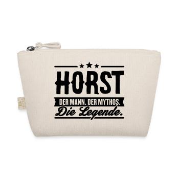 Mann Mythos Legende Horst - Bio-Täschchen - Natur - Vorne