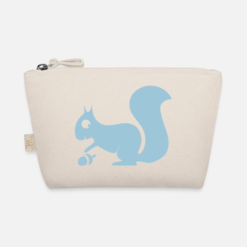 squirrel acorn cute animal Organic Pouch