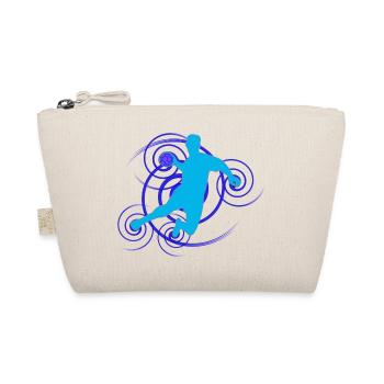 Handball Design (whirl) 07 - Organic Pouch - nature - Front