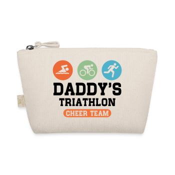 Triathlon Cheer Team - Organic Pouch - nature - Front
