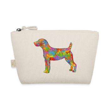 Parson Russell Terrier Multicolor - Bio-Täschchen - Natur - Vorne