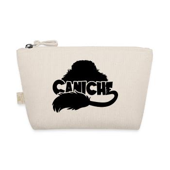 Silhouette Caniche - Noir - Trousse biologique - nature - Devant
