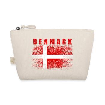 Denmark flag 008 - Organic Pouch - nature - Front