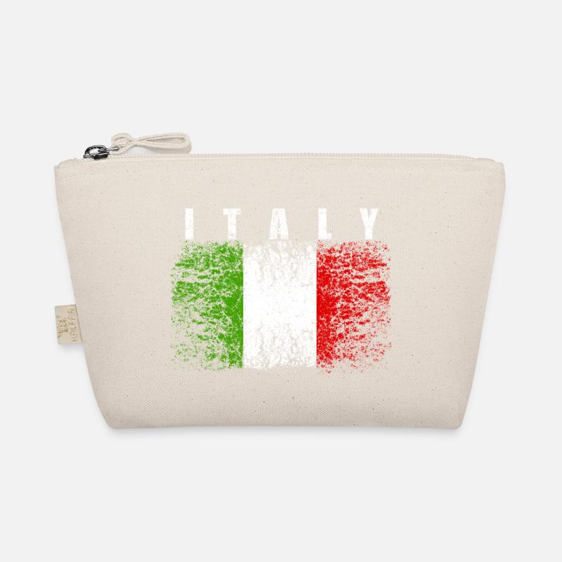 Italie drapeau 008 dessins ronds Trousse biologique