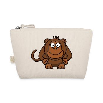 monkey - Organic Pouch - nature - Front