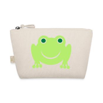 frog - Organic Pouch - nature - Front