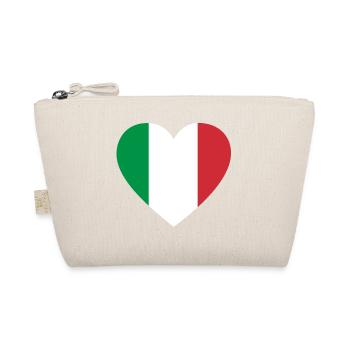 Love Love gift Italy italia italy - Organic Pouch - nature - Front