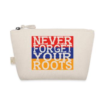 never forget roots home Armenia - Organic Pouch - nature - Front
