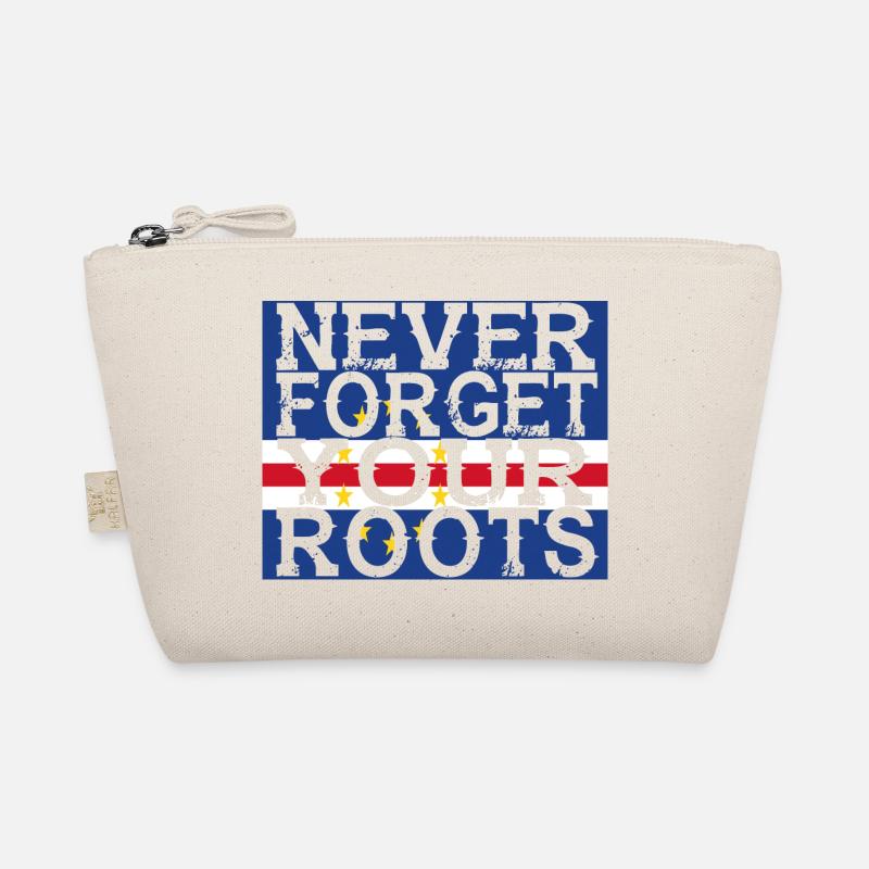 never forget roots home Kap Verde Bio-Täschchen