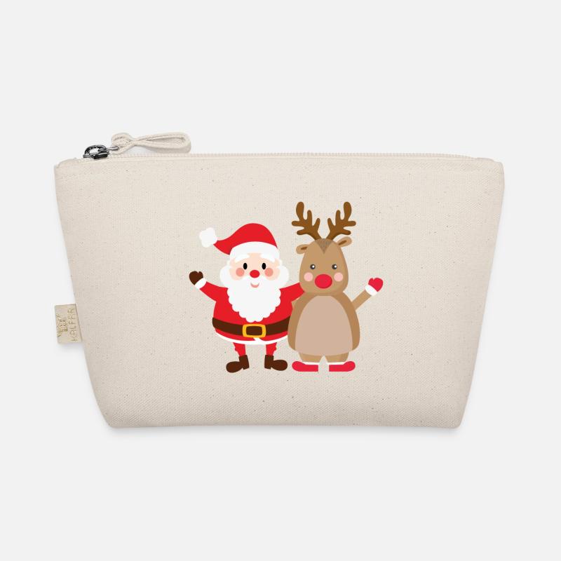 rudolph santa - Bio-Täschchen - Natur