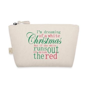 Christmas slogan - Organic Pouch - nature - Front