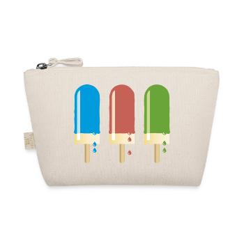 Popsicles delicious ice cream summer heat milk ice cream - Organic Pouch - nature - Front