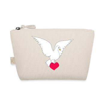 dove of peace - Organic Pouch - nature - Front