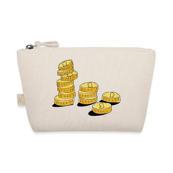 Money coins - Organic Pouch - nature - Front
