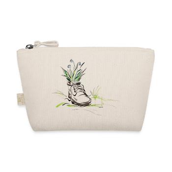Flower shoe - Organic Pouch - nature - Front
