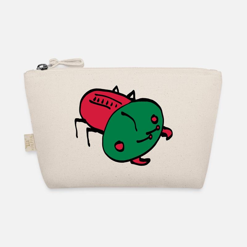 bug color VECTOR insect crawling animal Organic Pouch