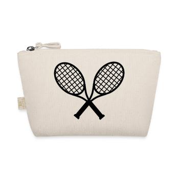 Raquettes de tennis Logo - Trousse biologique - nature - Devant