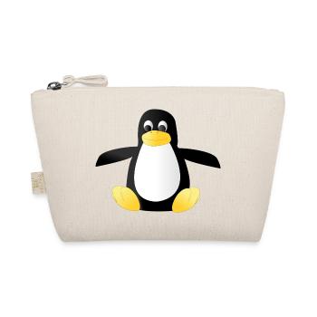 Pingouin dessin animé Focus Portrait - Trousse biologique - nature - Devant