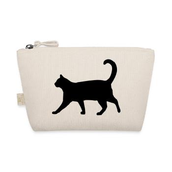 Stolze Katze - Bio-Täschchen - Natur - Vorne