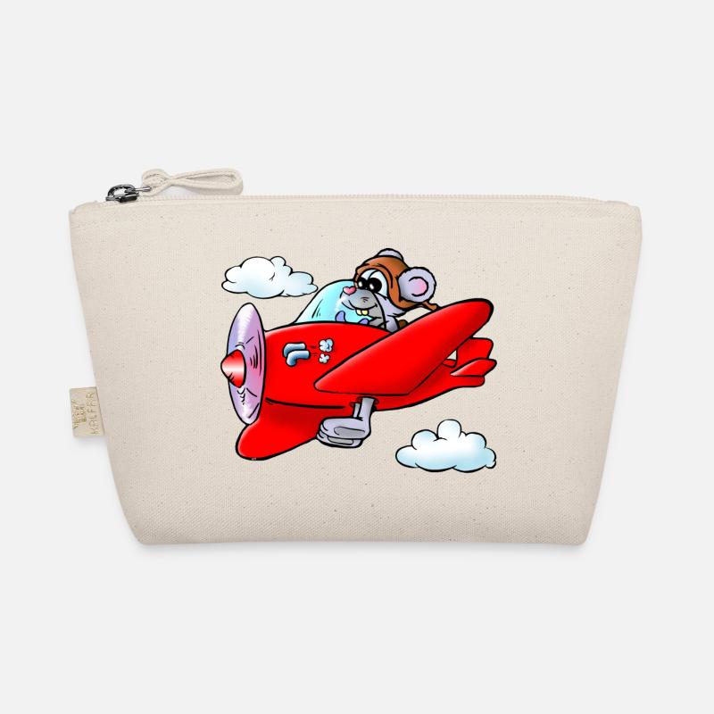 flight mouse Organic Pouch