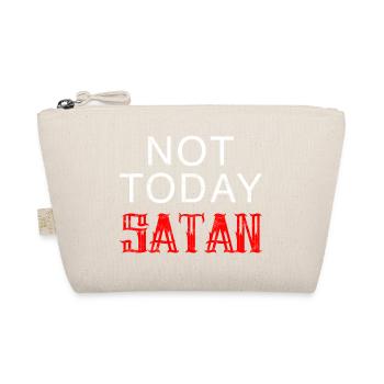 Not Satan today !! - Organic Pouch - nature - Front