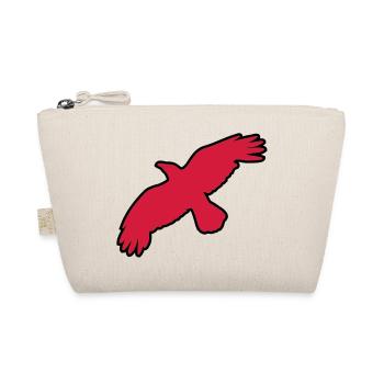 raben krähen mystisch vogel fliegen raven mystical - Organic Pouch - nature - Front