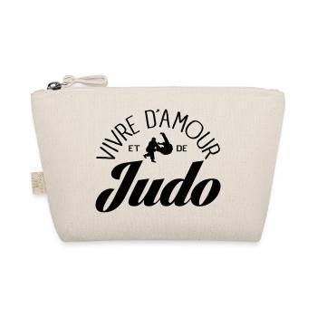 Vivre D'amour et de Judo - Trousse biologique - nature - Devant