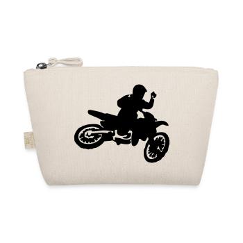 Motocross Bike Whip - Bio-Täschchen - Natur - Vorne