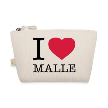 I love Malle Mallorca Majorca - Bio-Täschchen - Natur - Vorne