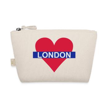Love London - Underground - Organic Pouch - nature - Front