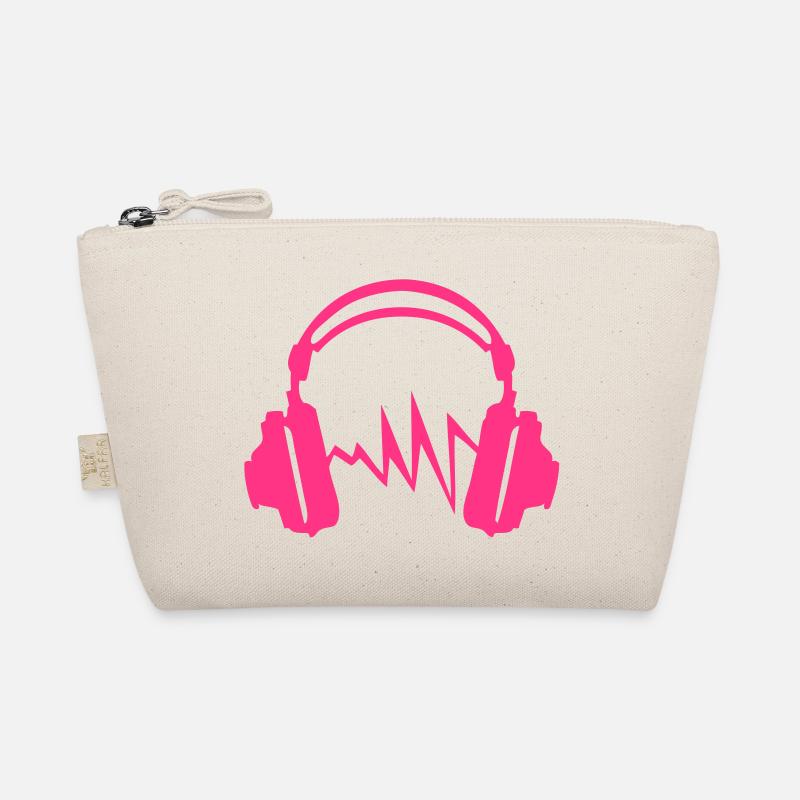 equalizer audio music headphones dj zik20 Organic Pouch