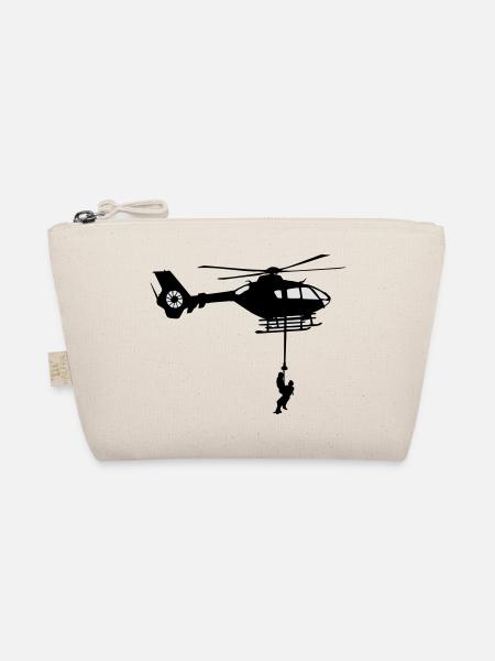 taubergung ec135 - Bio-Täschchen - Natur - Vorne
