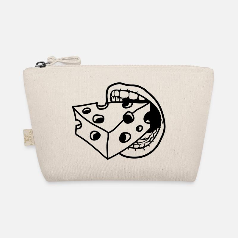 mouth bite eat mouth kaese loecher gauda co Organic Pouch