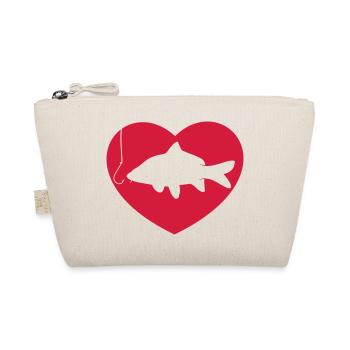 as2_carp_heart - Organic Pouch - nature - Front