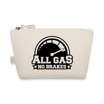 all_gas_no_brakes_c1 - Bio-Täschchen - Natur - Vorne