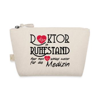 Doktor Ruhestand Rente Arzt Medizin Geschenk - Bio-Täschchen - Natur - Vorne