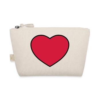 Cœur - Trousse biologique - nature - Devant