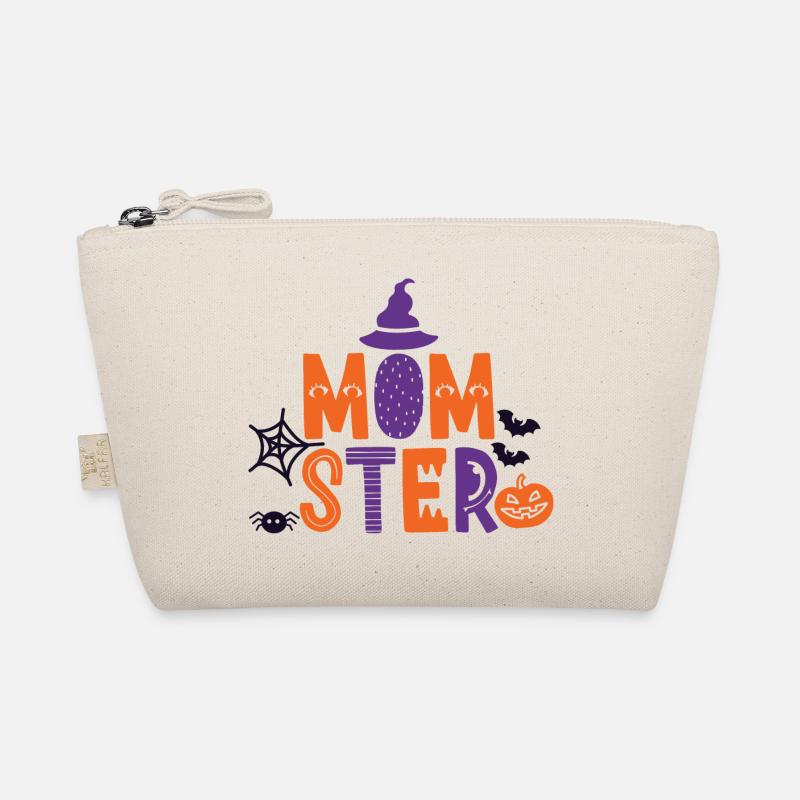MOMster Halloween - Bio-Täschchen - Natur