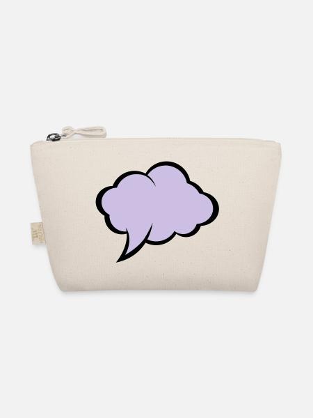 Comic speech bubble - Organic Pouch - nature - Front