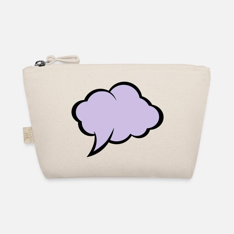 Comic speech bubble Organic Pouch