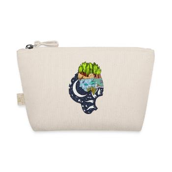 Kopf, Natur, Wassermann, Sternzeichen, Fisch - Bio-Täschchen - Natur - Vorne