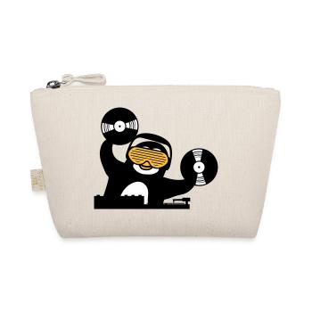dj plaque de musique raccrocher mélangeur club disco ping - Trousse biologique - nature - Devant