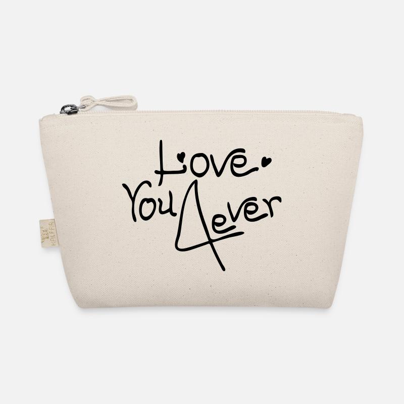 Liebe dich 4ever Bio-Täschchen