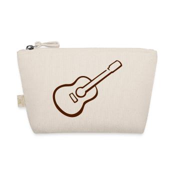 Gitarre - Bio-Täschchen - Natur - Vorne