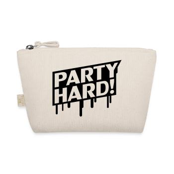 Party Hard Graffiti - Organic Pouch - nature - Front