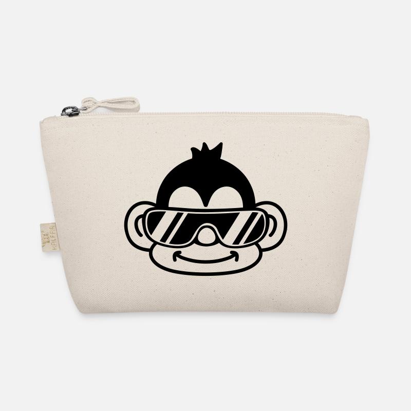 Cool Monkey Face Bio-Täschchen