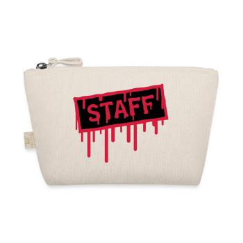 Staff Stamp - Organic Pouch - nature - Front