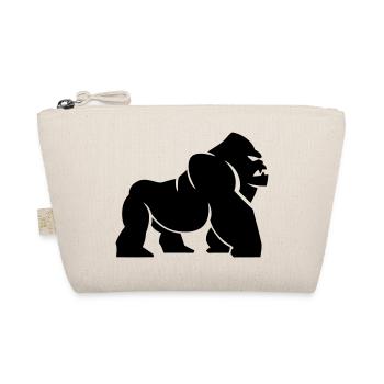 big scary gorilla - Organic Pouch - nature - Front